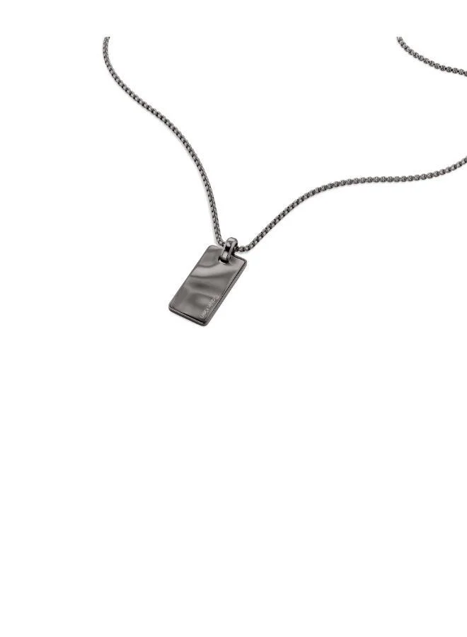 CALVIN KLEIN Necklace with GunMetal Ion Plating